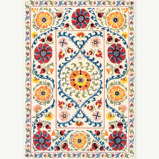 - Louis De Poortere Suzani - London Luxury Rugs