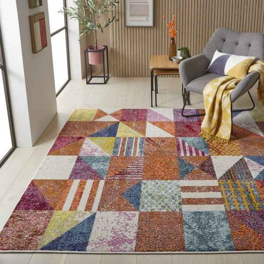 Concept Looms Carnaval Rug Geometric Design
