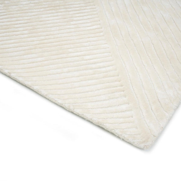 White textured mat on a white background