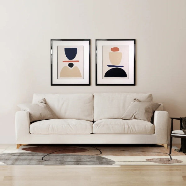 Luxury Carpet Décor Rug with Abstract Design, Perfect for Modern Living Room Interiors