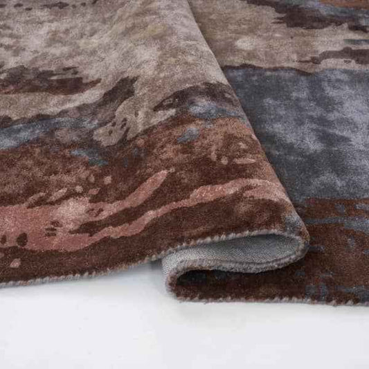 Alsana Purple Design Handmade Rug - London Luxury Rugs Online