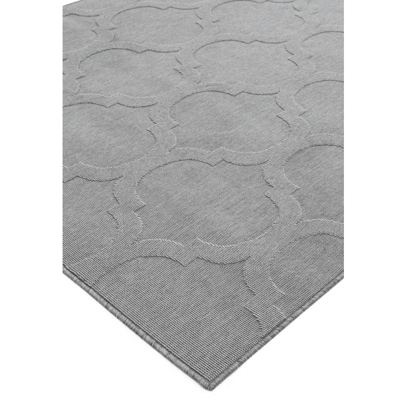 Antibes Grey Trellis Luxury Rug By Asiatic - London Luxury Rugs Online