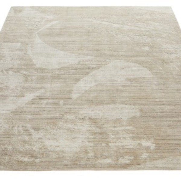 Concept Looms Dune Rug luxury beige textured floor rug with abstract design