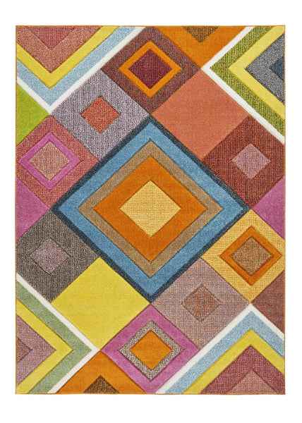 Concept Looms Viva Rug - Luxury Vibrant Geometric Design - London Luxury Rugs Online
