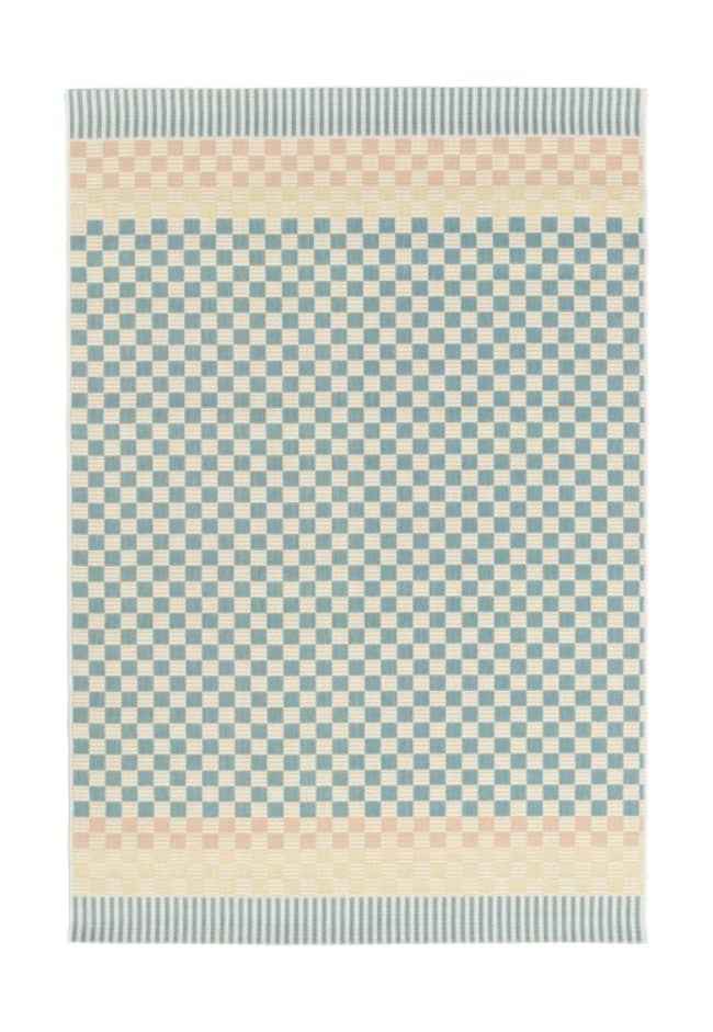 Cosmos Chequer Pastel Outdoor Rug - London Luxury Rugs Online