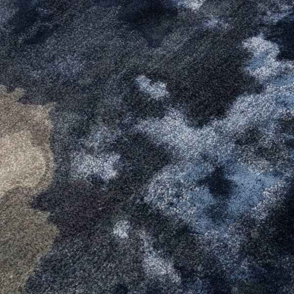 Escape Blue Luxury Handmade Rug - London Luxury Rugs Online