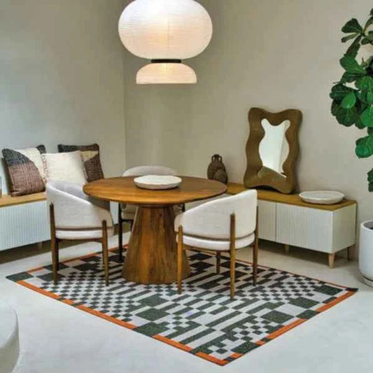 Louis De Poortere Chess Rug-Luxury Designer Floor Mat