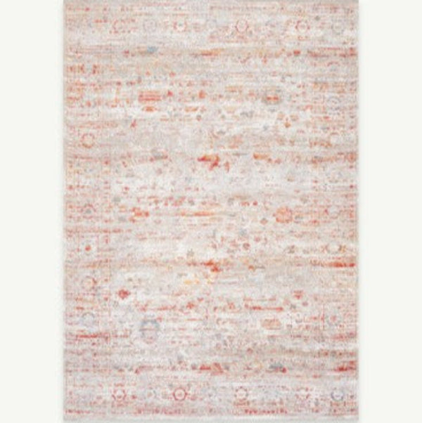 Louis De Poortere Ushak rug luxury carpet with intricate faded patterns in soft earthy tones