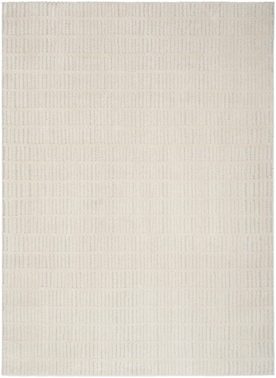 Nourison Modern Comfort Chic Rug Collection in a soft cream colour, perfect for stylish interiors