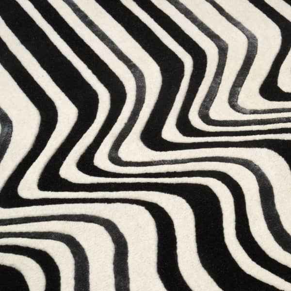 The Draft Black Hand Made Luxury Rug - London Luxury Rugs Online