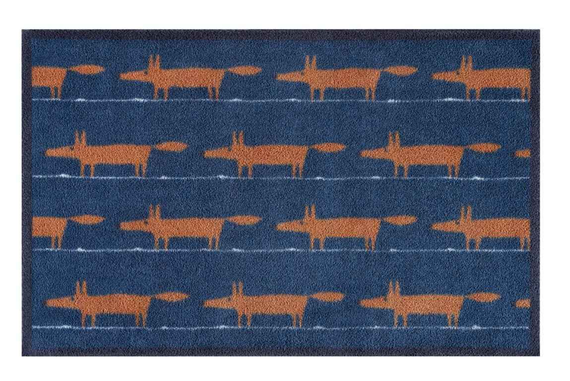 Running Mr Fox Design Indoor Mat - London Luxury Rugs Online