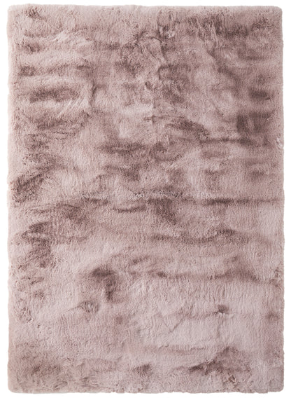Luxury Heavenly Rug Collection in soft pink with plush texture, perfect for enhancing home decor