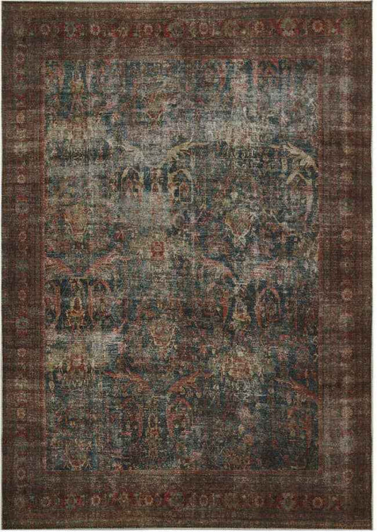 Petra Wine Easy Clean Rug - London Luxury Rugs Online