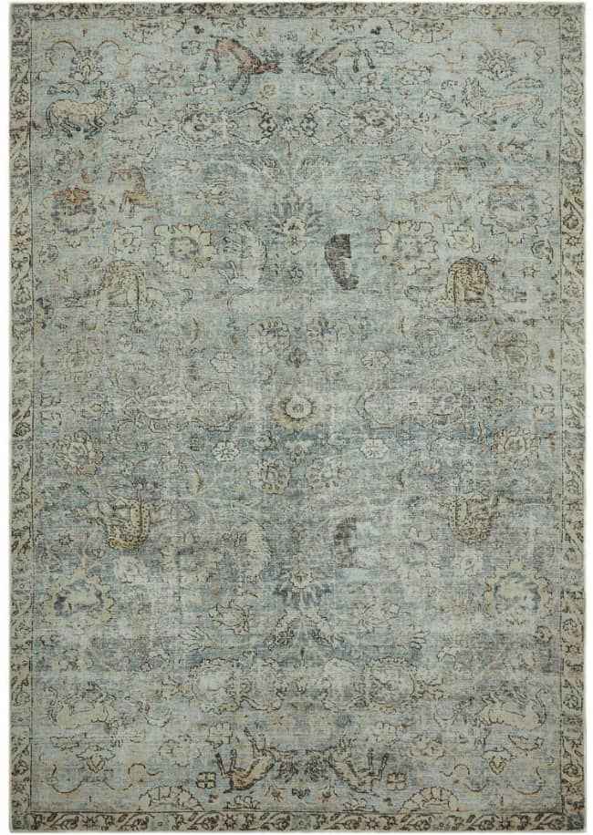 Boho Mint Easy Clean Rug - London Luxury Rugs Online