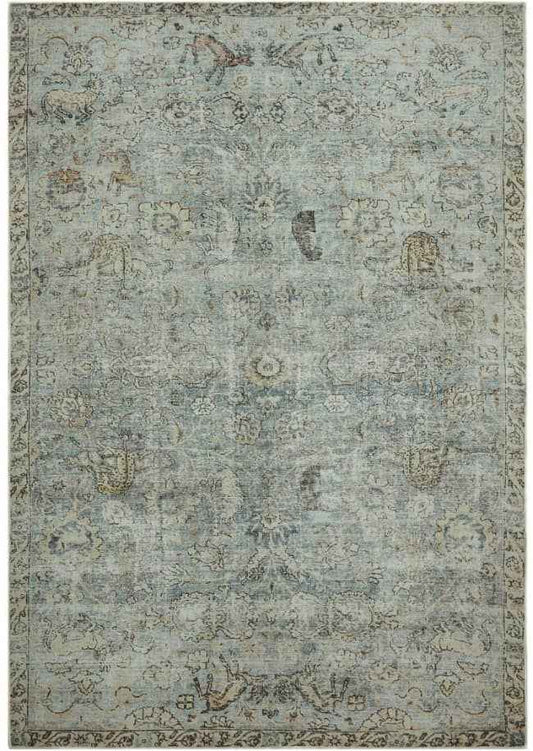 Boho Mint Easy Clean Rug - London Luxury Rugs Online
