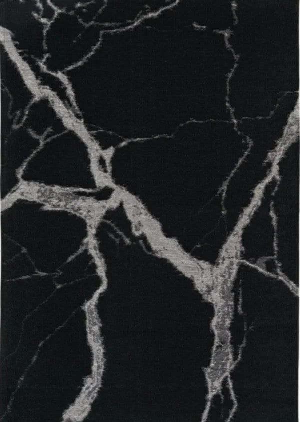 Black and white marble pattern