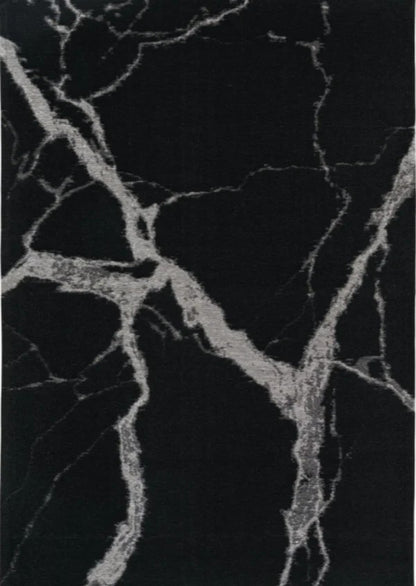 Black and white marble pattern