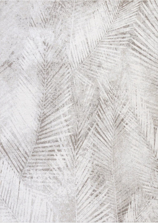 Textured white and gray patterned wallpaper