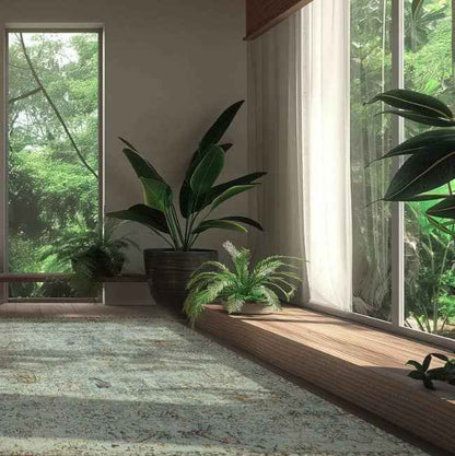 Boho Mint Easy Clean Rug - London Luxury Rugs Online