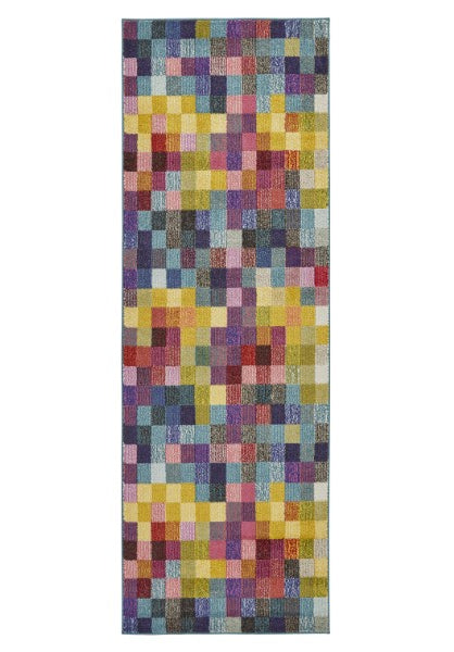 Concept Looms Carnaval Rug luxury patchwork design in vibrant multicolour perfect for stylish interiors