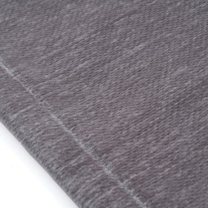 Close-up of gray fabric texture