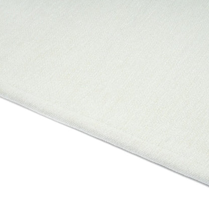 White fabric texture swatch