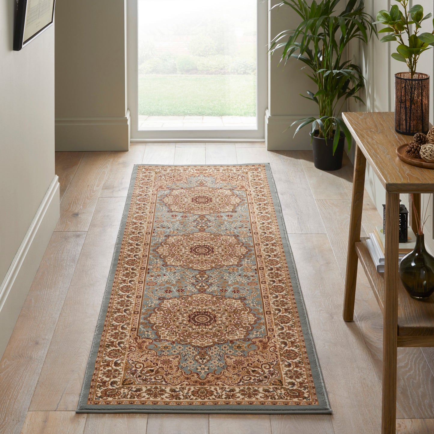 Luxury Concept Looms Rug with intricate patterns in warm tones for stylish home decor