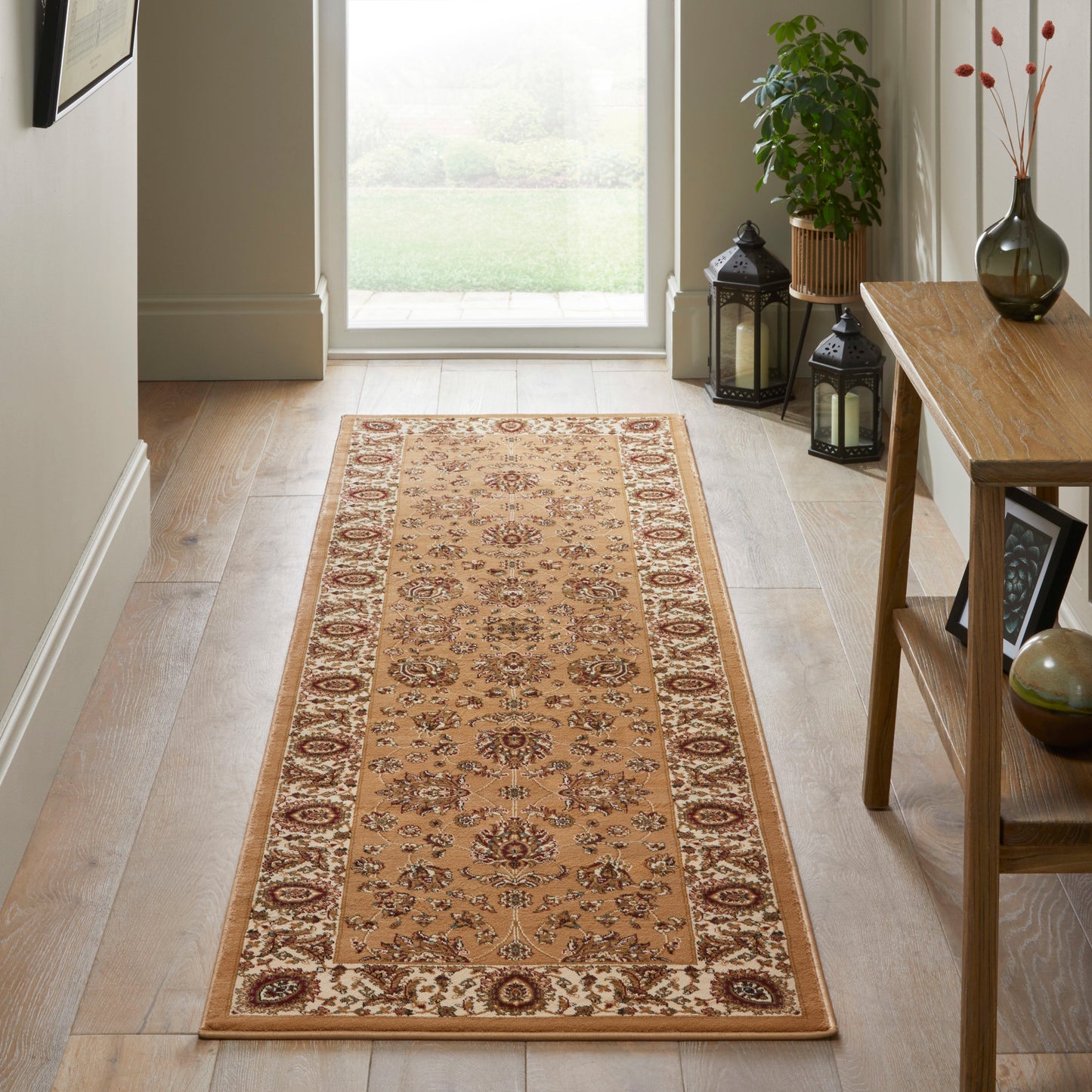 Elegant Concept Looms Luxury Rug in Warm Tones, Perfect for Hallways and Living Areas