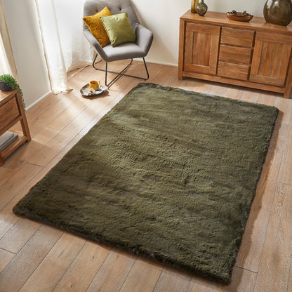 Luxury Heavenly Rug Collection in Soft Green, Perfect for Enhancing Living Spaces