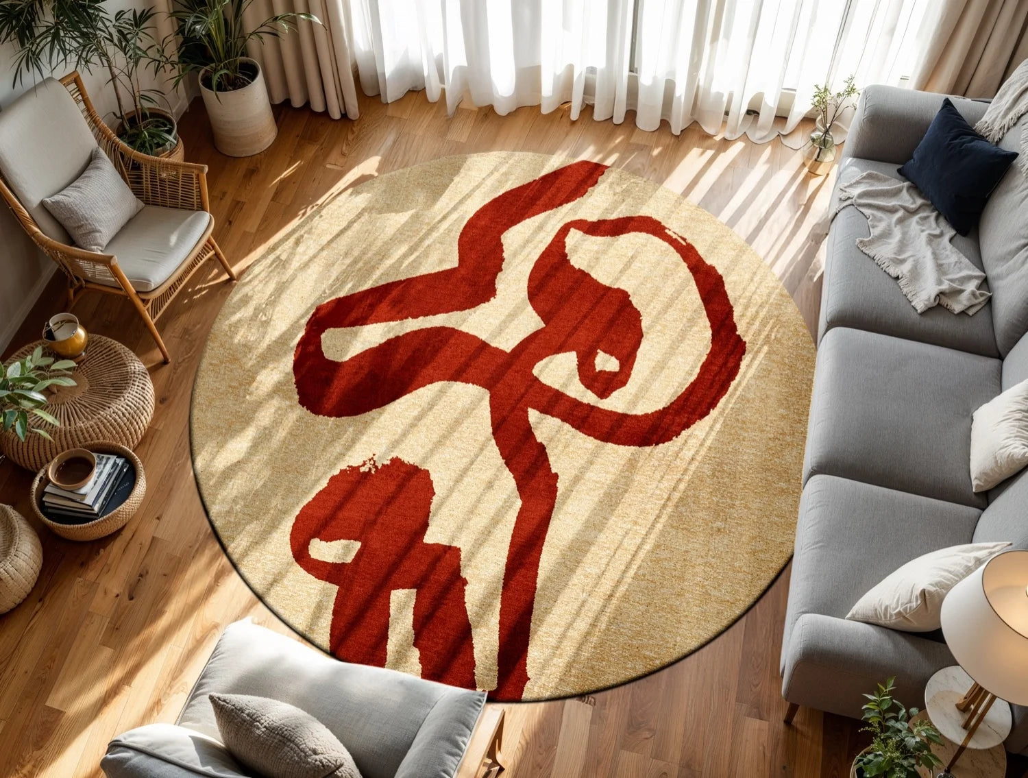 Ribbon Design Rug - London Luxury Rugs Online