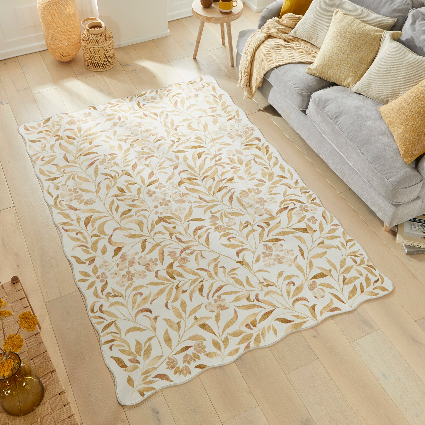 The LIBERTY Floral Washable Rugs