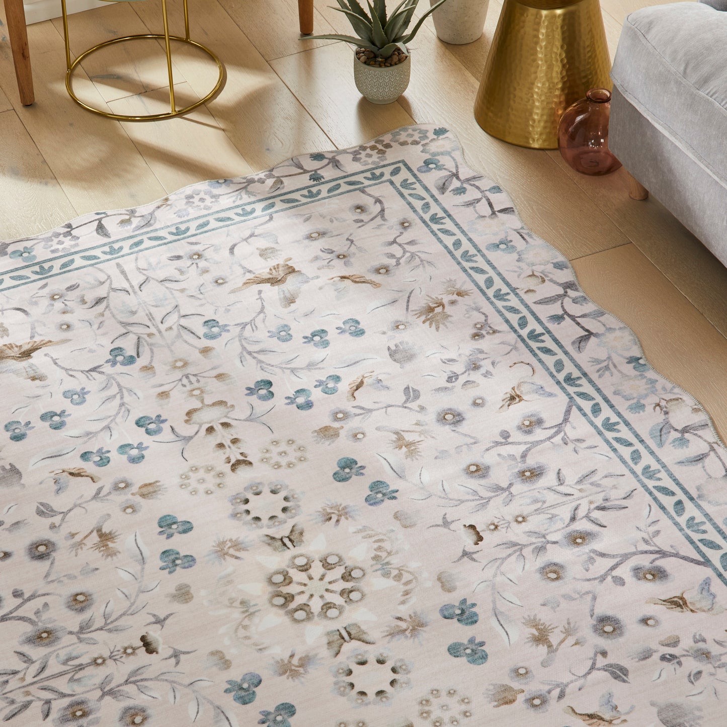 The LIBERTY Floral Washable Rugs