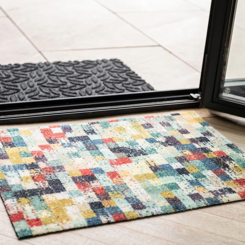 Mosaic Wash And Dry Mat - London Luxury Rugs Online