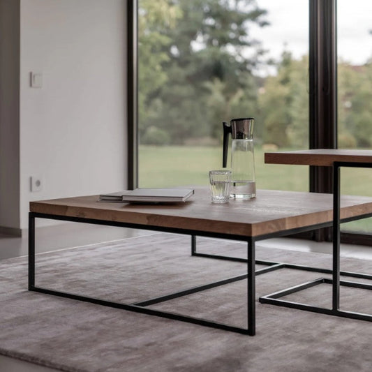 Plain paloma rectangular rug in room setting