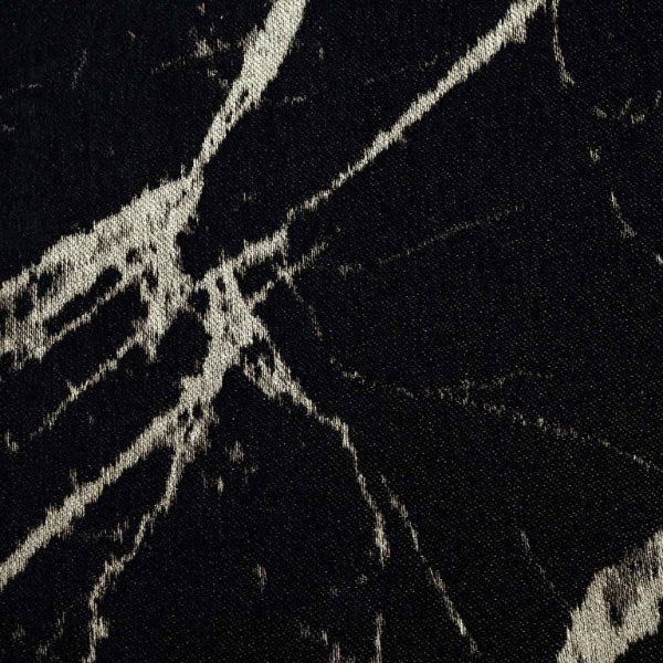 Close-up of a textured black and white pattern