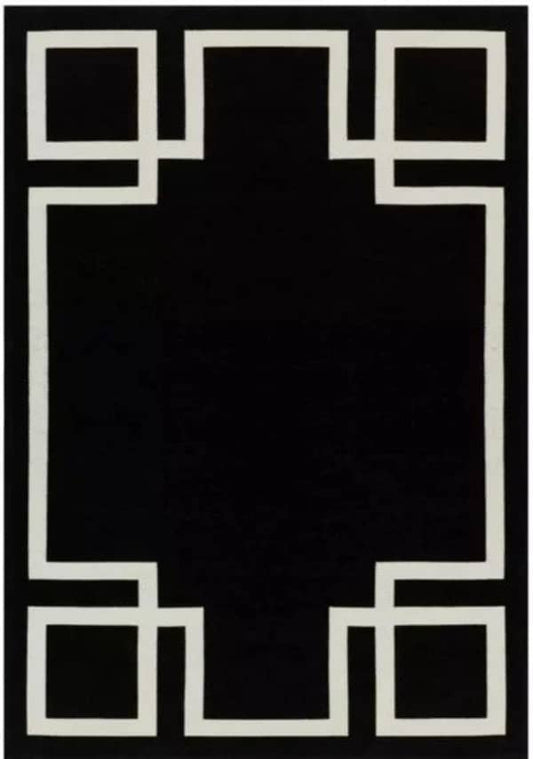 The Black Collection Of Easy Clean Rugs - London Luxury Rugs Online