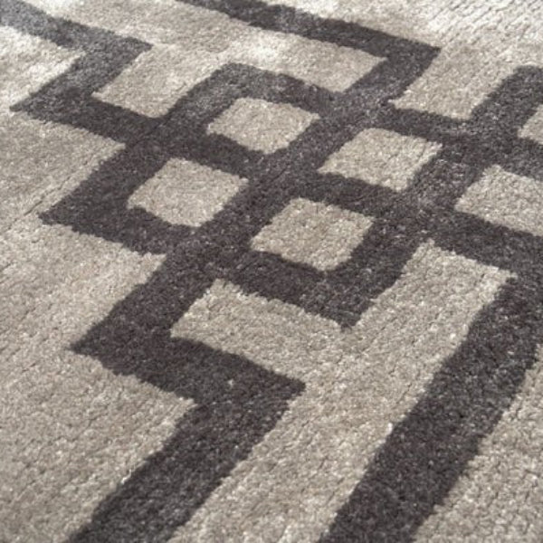 Close-up of a textured surface with geometric pattern