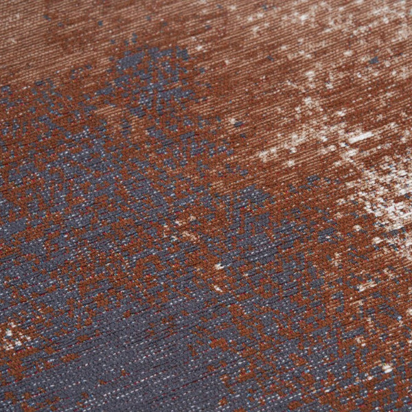 Textured surface with brown, blue, and beige colors