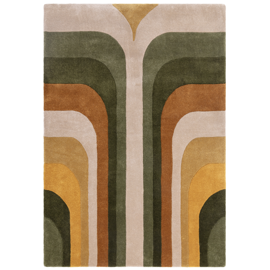 Romy Retro Design Contemporary Rugs - London Luxury Rugs Online