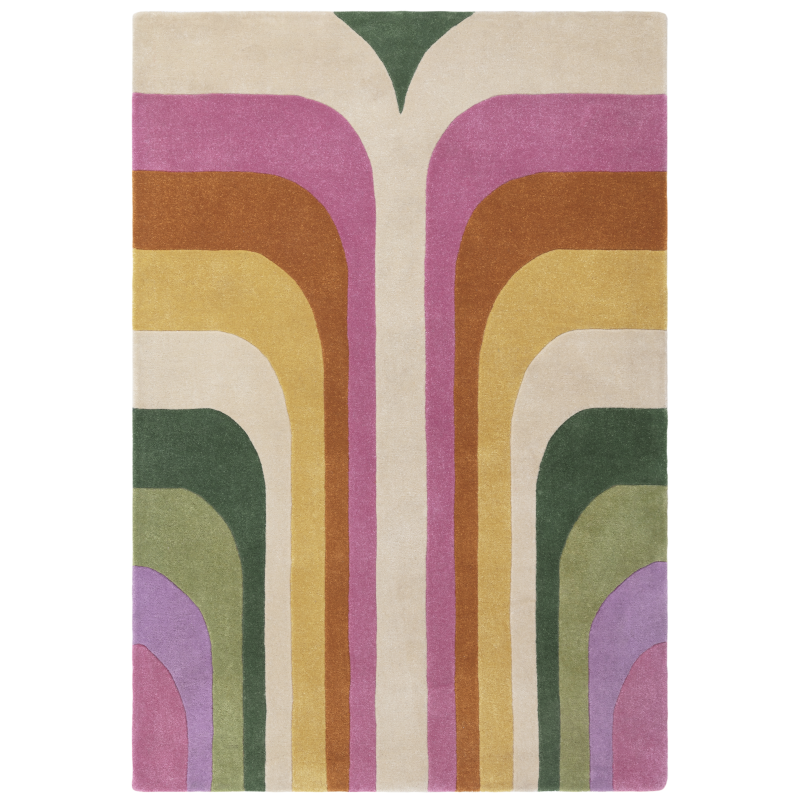 Romy Retro Design Contemporary Rugs - London Luxury Rugs Online