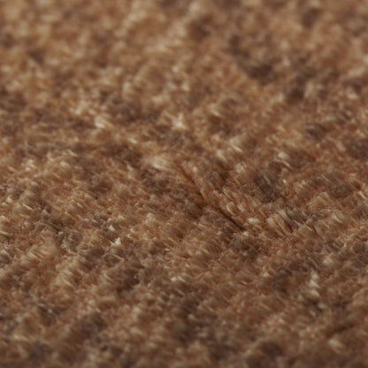 Close-up of brown textured fabric