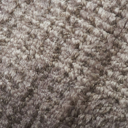 Close-up of textured brown carpet