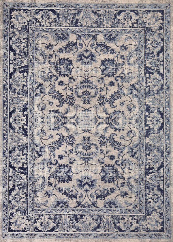 Tebriz Antique Blue Rug full image