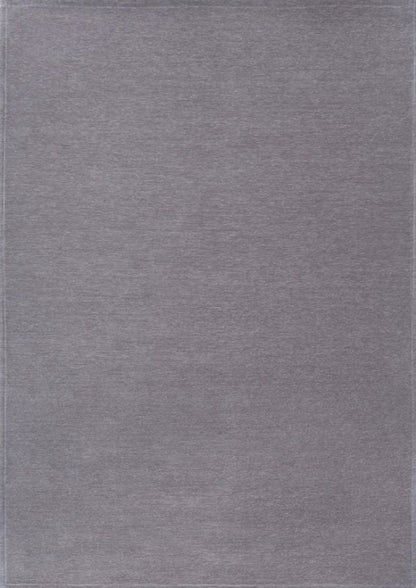 Solid grey rug