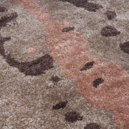 Close-up of a textured surface with a pattern resembling a snake