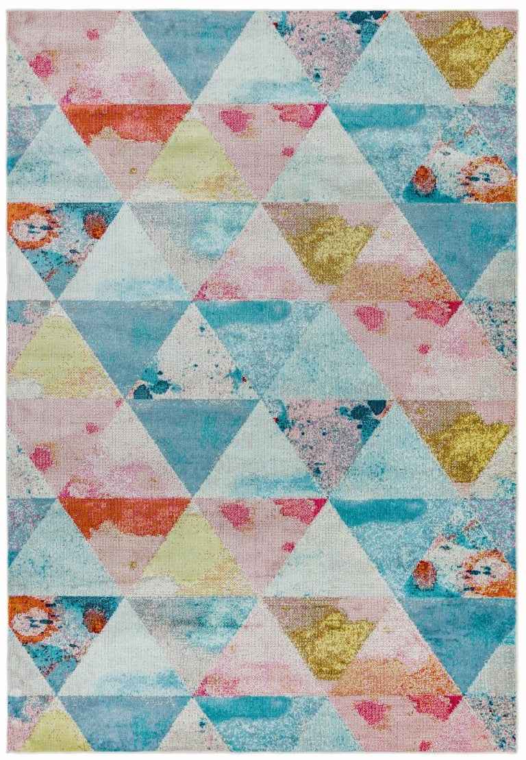 Amelie Multicolour Flatweave Rugs By Asiatic - London Luxury Rugs Online