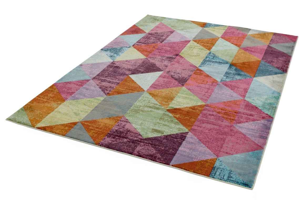 Amelie Multicolour Flatweave Rugs By Asiatic - London Luxury Rugs Online