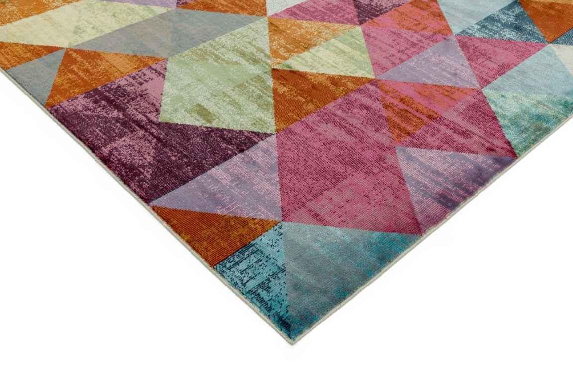 Amelie Multicolour Flatweave Rugs By Asiatic - London Luxury Rugs Online