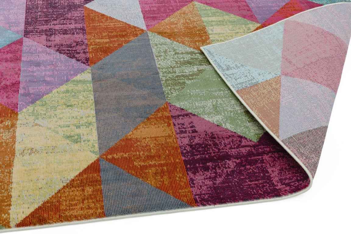 Amelie Multicolour Flatweave Rugs By Asiatic - London Luxury Rugs Online