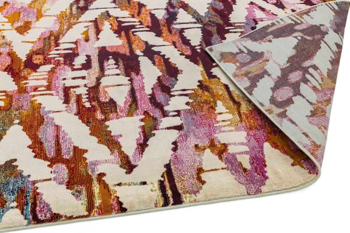 Amelie Multicolour Flatweave Rugs By Asiatic - London Luxury Rugs Online